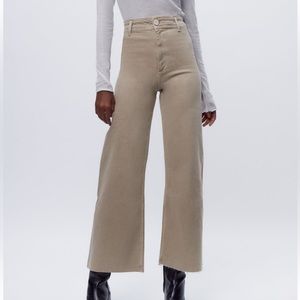 zara marine straight jean